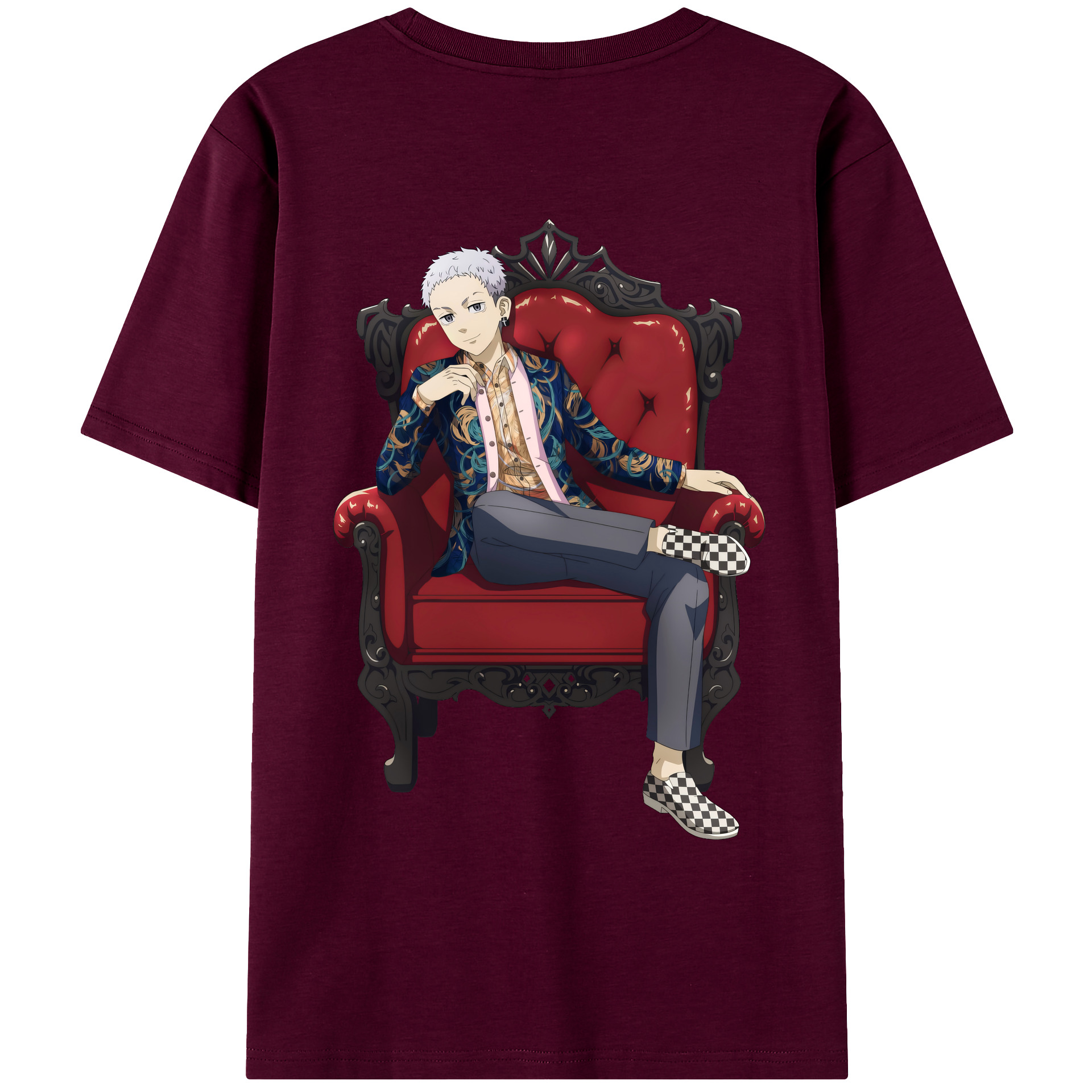 （画像用） 東京リベンジャーズ Tokyo Revengers レディース半袖Tシャツ(バックプリント)